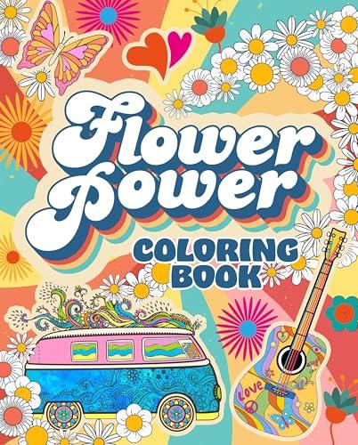 Flower Power Coloring Book