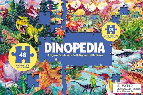 Dinopedia 180-Piece Jigsaw Puzzle