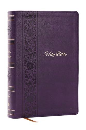 NKJV, Personal Size Giant Print Bible (#8533PUR - Purple Leathersoft)