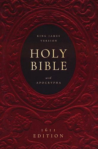 KJV, 1611 Edition Holy Bible With Apocrypha (#7213BK - Black Leathersoft)