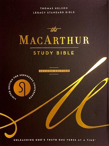 LSB, MacArthur Study Bible (Black Genuine Leather, Limited 2nd Edition)
