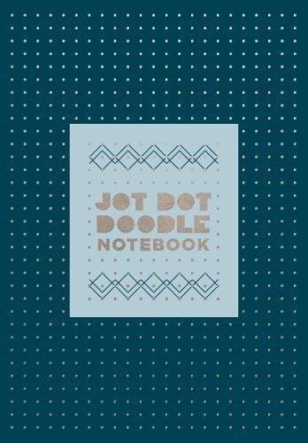 Jot Dot Doodle Notebook (Blue and Silver)