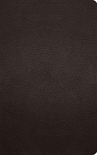 ESV Thinline Bible (Deep Brown, Buffalo Leather)