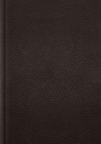 ESV, Single Column Journaling Bible, Large Print (Buffalo Leather, Deep Brown)