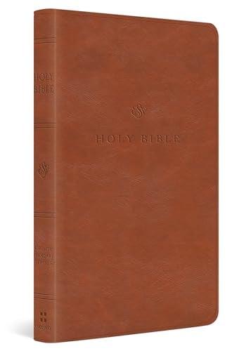 ESV, Value Thinline Bible (TruTone, English Saddle)