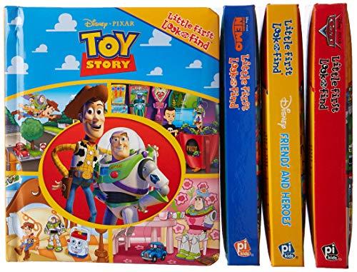 Little First Look and Find 4 Book Set (Disney/Pixar)