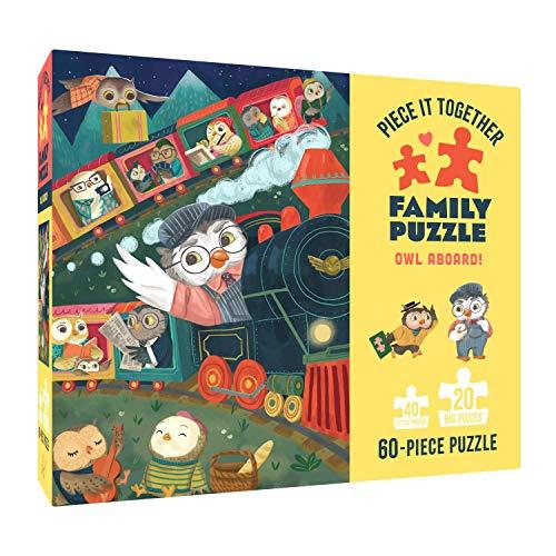 Owl Aboard! Piece It Together Family Puzzle
