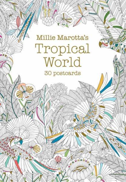 Milie Marotta's Tropical World: 30 Postcards