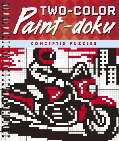 Two-Color Paint-Doku: Conceptis Puzzles