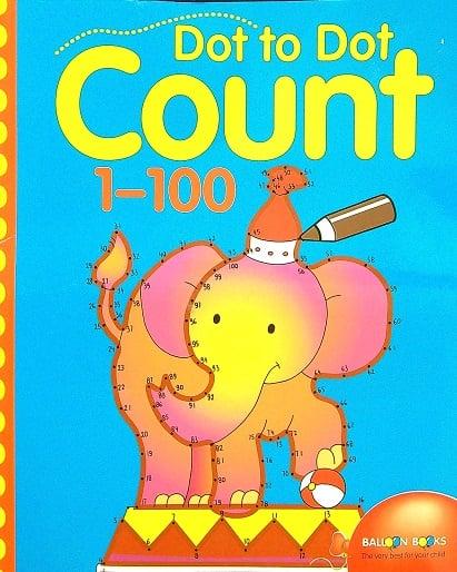Dot to Dot Count 1-100