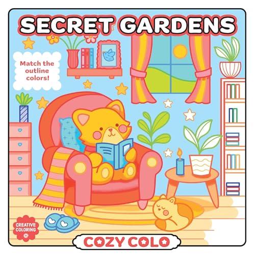 Secret Gardens Creative Coloring (Cozy Colo)