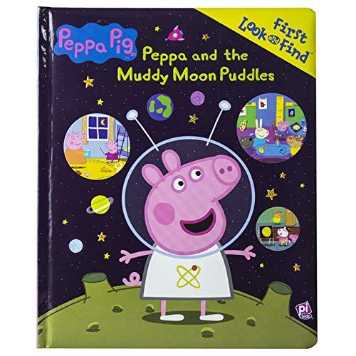 Peppa and the Muddy Moon Puddles (Peppa Pig, Look and Find)