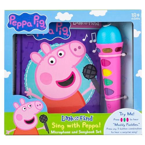 Sing With Peppa! Microphone and Songbook Set (Peppa Pig)