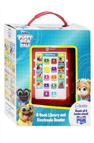 Disney Jr. Puppy Dog Pals 8 Board Books and Electronic Reader (Me Reader Jr.)