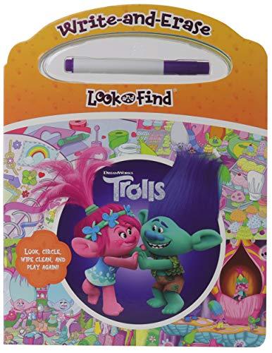 DreamWorks Trolls Write-and-Erase Look and Find