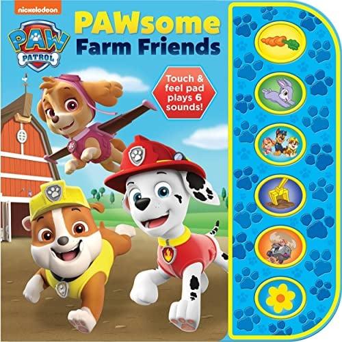 PAWsome Farm Friends Touch & Feel Play-A-Sound (Paw Patrol)