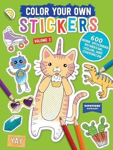 Color Your Own Stickers (Bk. 2)