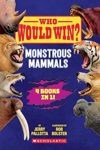 Monstrous Mammals: 4 Books in 1! (Who Would Win?)