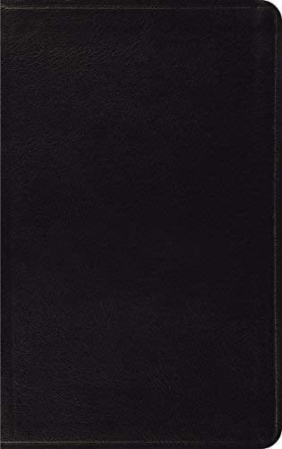 ESV Thinline Bible (Black Bonded Leather)