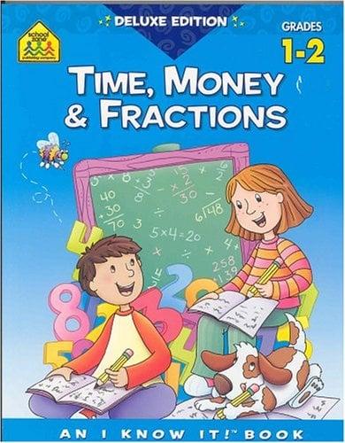 Time, Money & Fractions (Grades 1-2, Deluxe Edition)