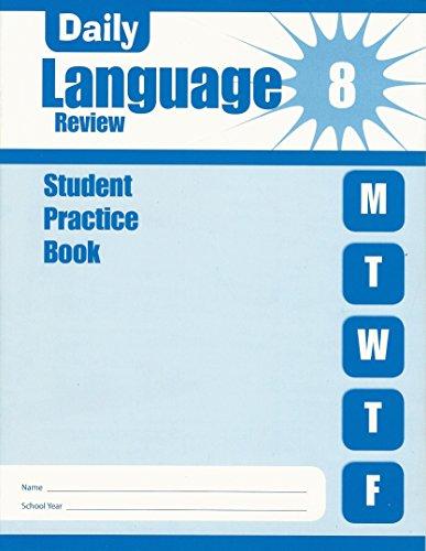 Daily Language Review, Grade 8 Individual Student Practice Book