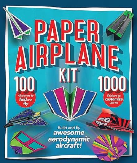 Paper Airplane Kit: Build and Fly Awesome Aerodynamic Aircraft!