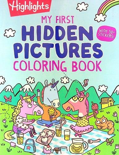 My First Hidden Pictures Coloring Book