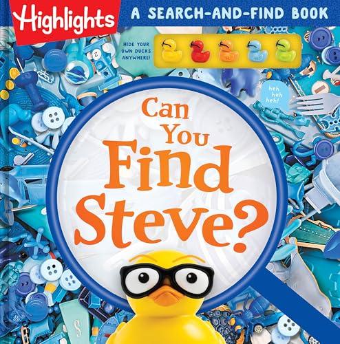 Can You Find Steve? A Search-and-Find Book