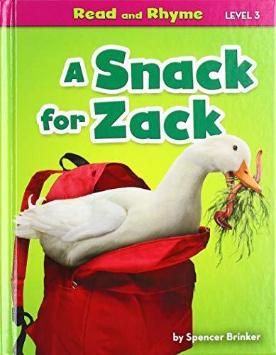 A Snack for Zack (Read and Rhyme, Level 3)