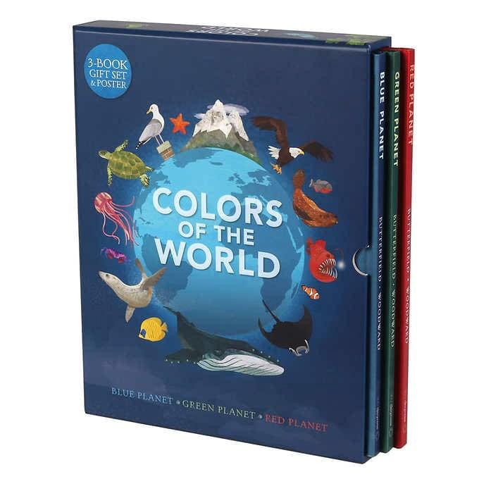 Colors of the World: 3 Book Gift Set (Red Planet/Green Planet/Blue Planet)