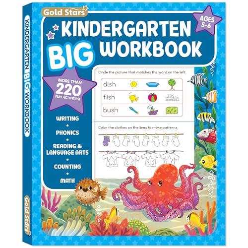 Kindergarten Big Workbook: More Than 220 Fun Activities (Gold Stars)