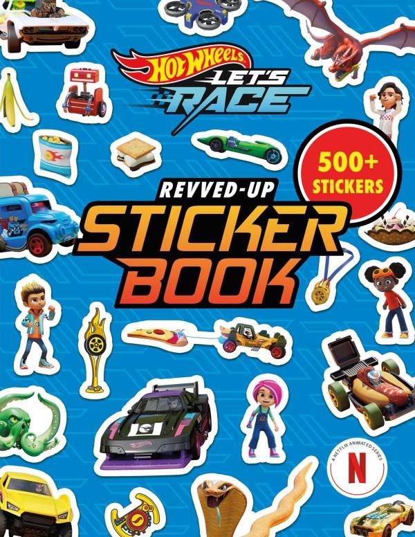 Revved-Up Sticker Book (Hot Wheels Let's Race)