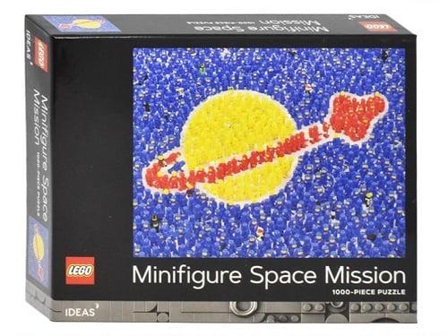 Minifigure Space Mission 1000-Piece Puzzle (LEGO)