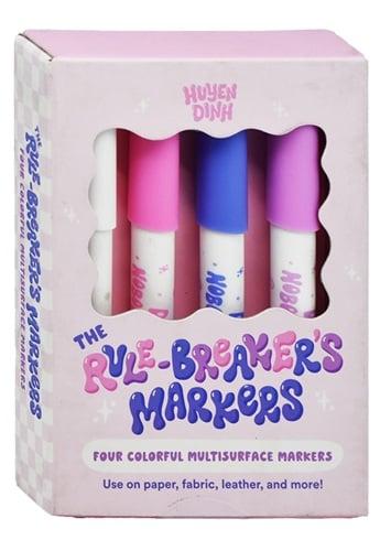The Rule-Breaker's Markers: Four Colorful Multisurface Markers