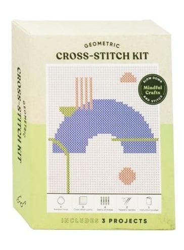 Geometric Cross-Stitch Kit (Mindful Crafts)