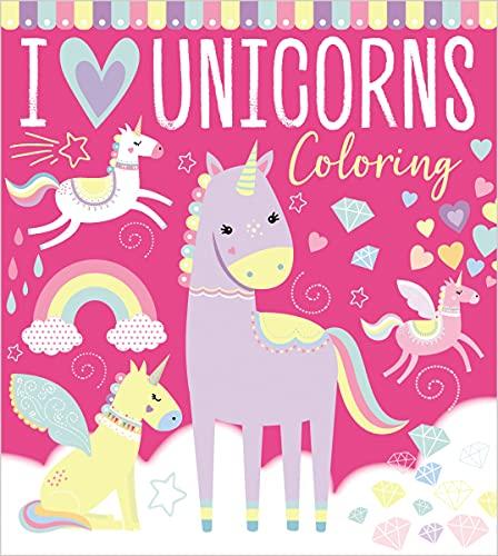 I Love Unicorns Coloring