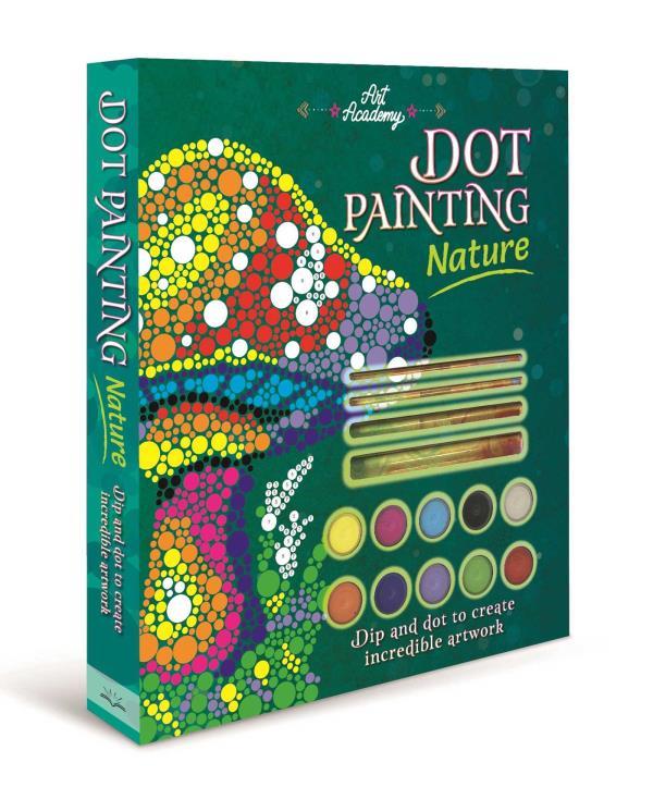 Dot Painting: Nature: Dip and Dot to Create Incredible Artwork (Art Academy)