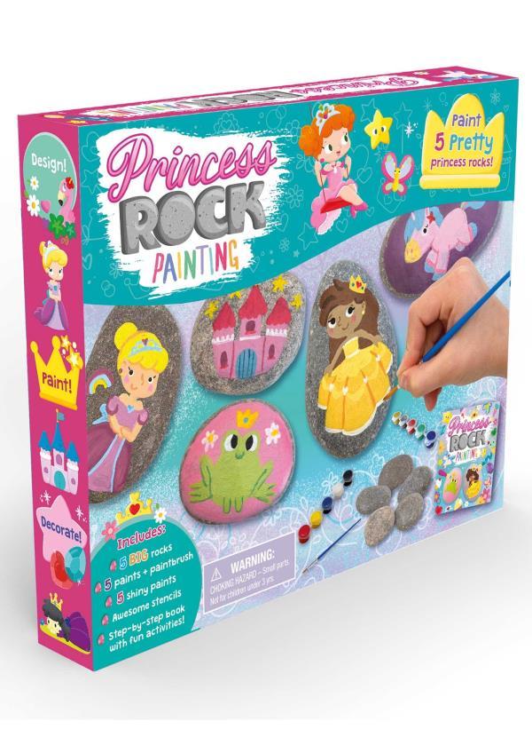 Princess Rock Painting