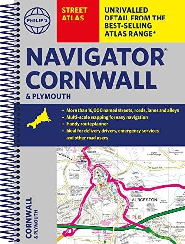 Cornwall & Plymouth Street Atlas (Philip's Navigator)