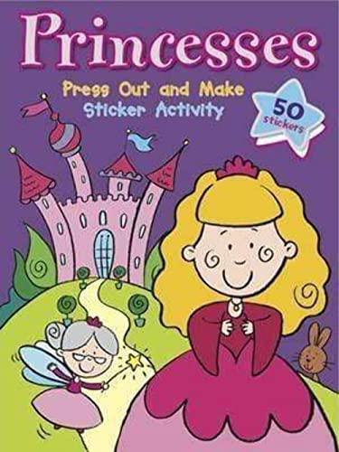 Princess Press Out and Make Sticker Activity