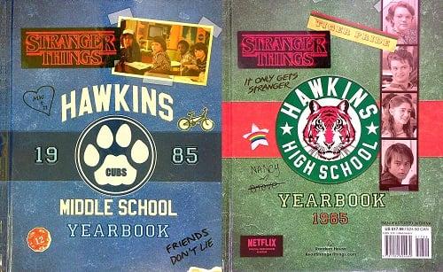 Hawkins Middle School Yearbook/Hawkins High School Yearbook (Stranger Things)