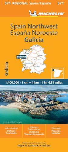 Spain Northwest, Galicia Motoring and Tourist Map (571 Regional Spain)