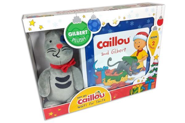 Caillou Waits for Santa Gift Set