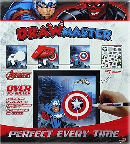 Drawmaster Marvel Avengers: Captain America and Red Skull (Starter Set)