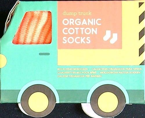 Organic Cotton Socks (Dump Truck)