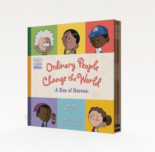 Ordinary People Change the World: A Box of Heroes (I am Sacagawea/I am Harriet Tubman/I am Helen Keller/I am Jackie Robinson/I am Albert Einstein)