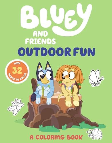 Outdoor Fun a Coloring Book (Bluey and Friends)