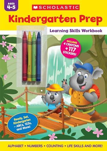 Kindergarten Prep Learning Skills Workbook