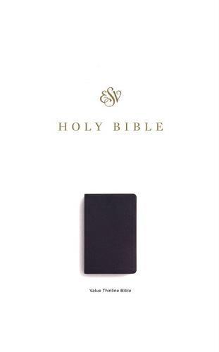 ESV, Value Thinline Holy Bible (TruTone, Black)