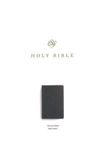 ESV, Thinline, Holy Bible (TruTone, Charcoal, Celtic Cross Design)